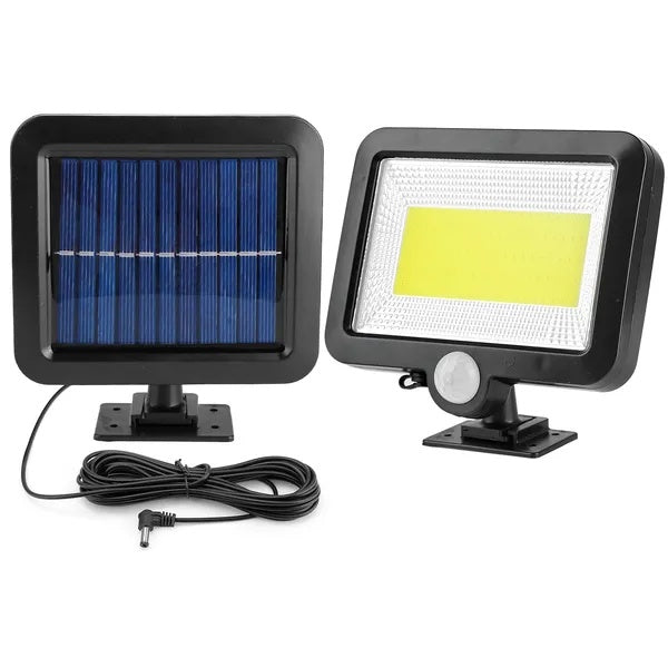 solar powered motion sensor wall light outdoor