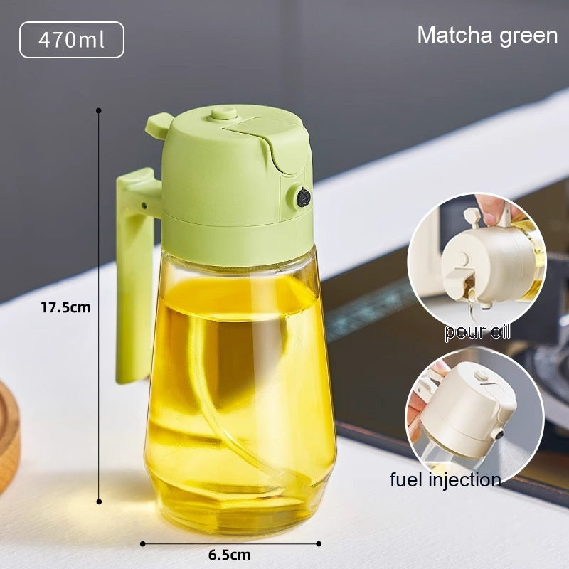 olive oil sprayer dispenser 470ml glass bottle