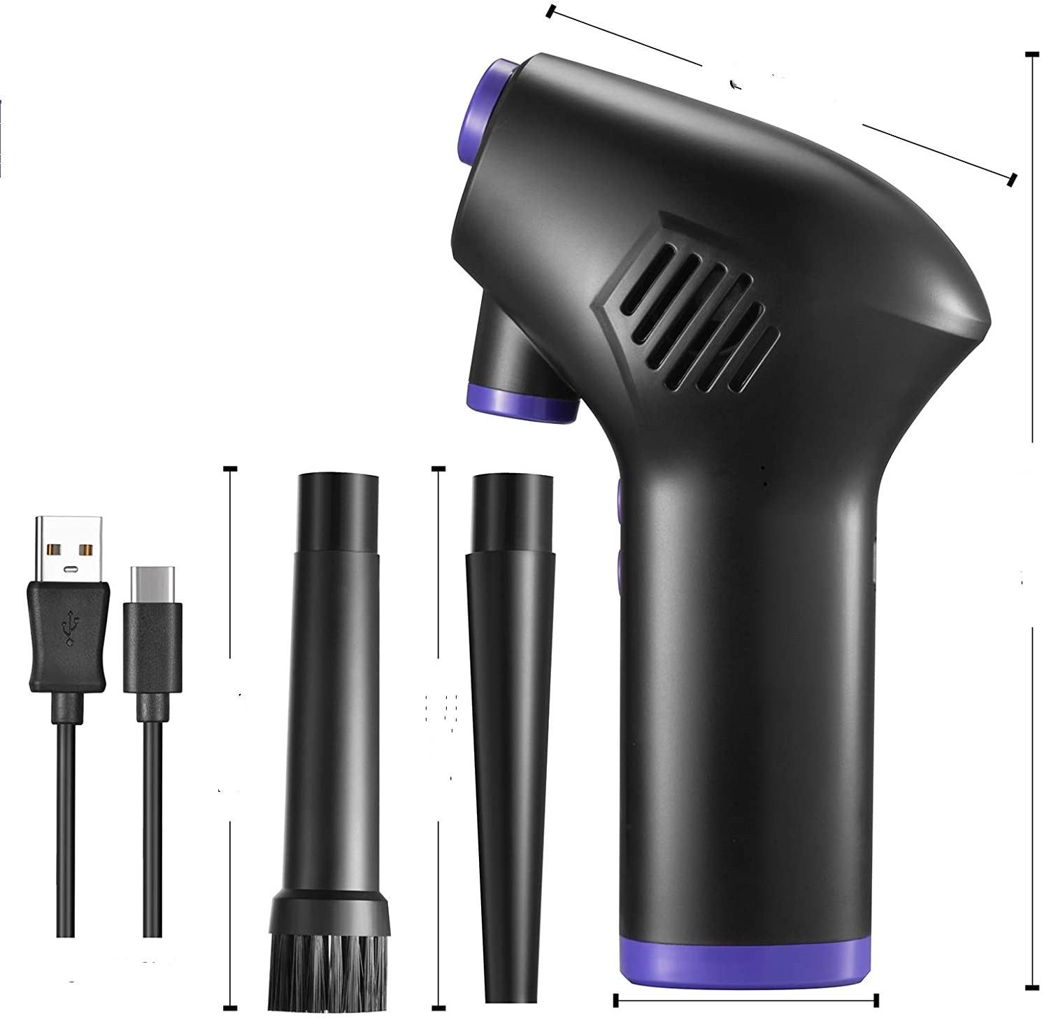 cordless electric air duster compressed air blower