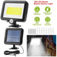 solar powered motion sensor wall light outdoor