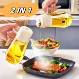 olive oil sprayer dispenser 470ml glass bottle