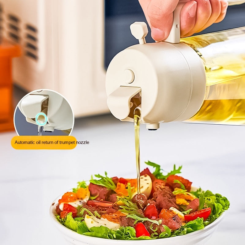 olive oil sprayer dispenser 470ml glass bottle