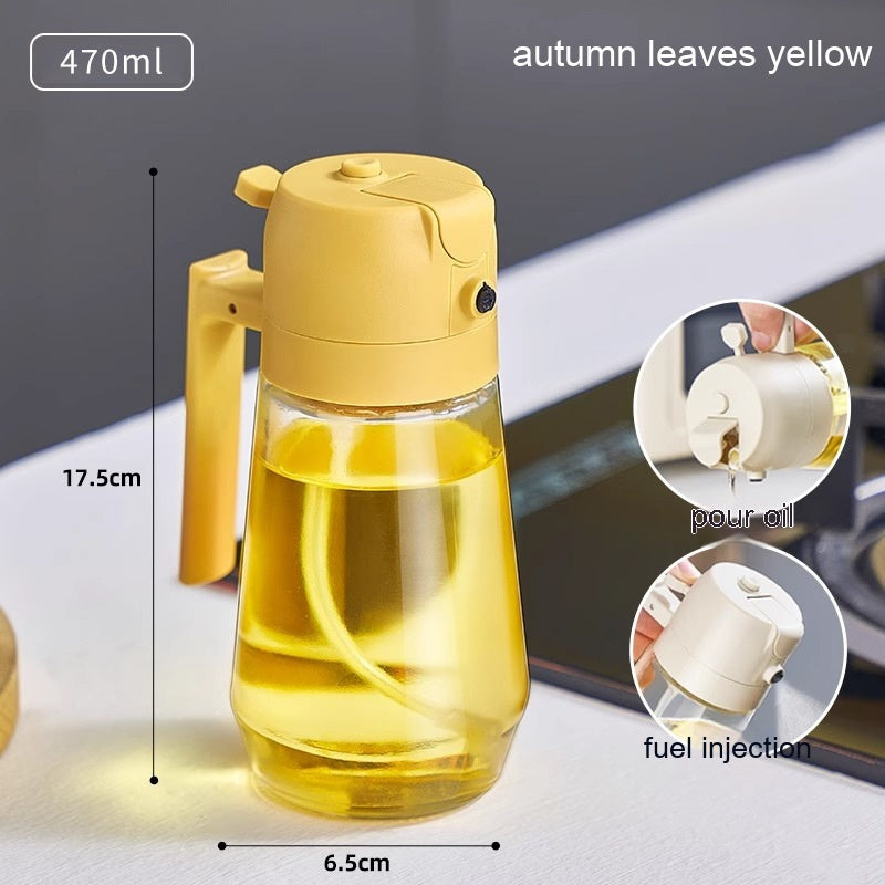 olive oil sprayer dispenser 470ml glass bottle