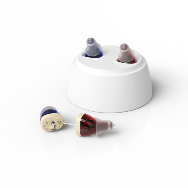 Rechargeable Hearing Amplifier with Digital Display