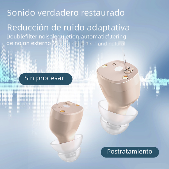 Rechargeable Hearing Amplifier with Digital Display