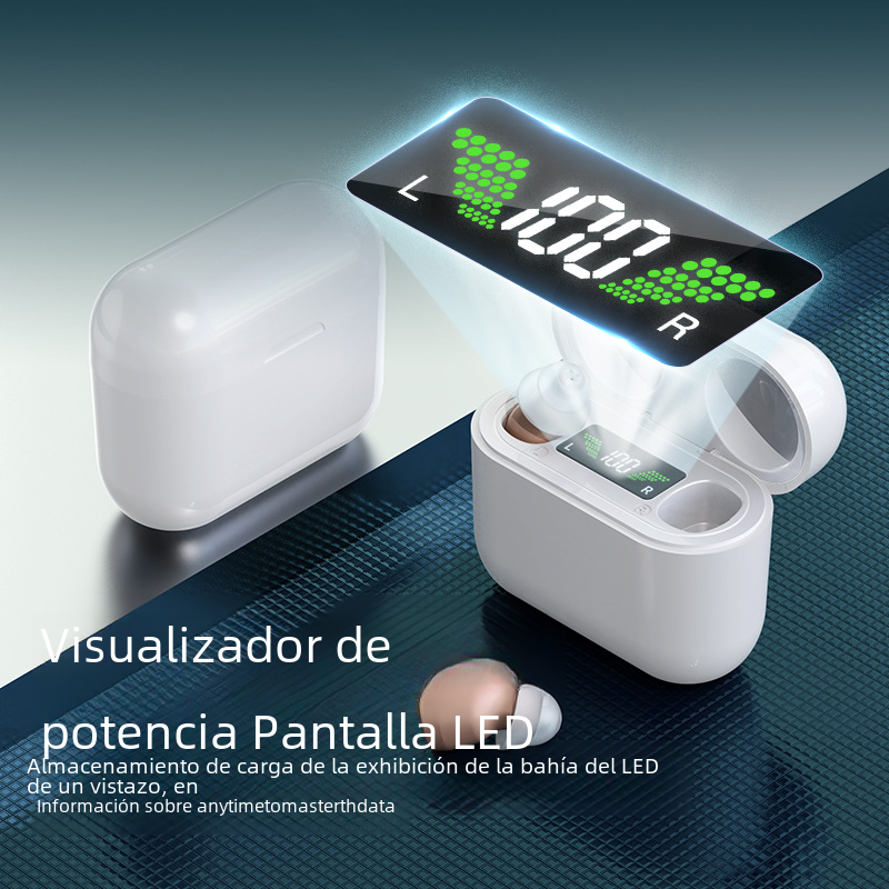 Rechargeable Hearing Amplifier with Digital Display
