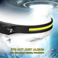 cob led induction headlamp usb rechargeable