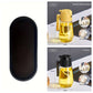 Olive Oil Sprayer Dispenser 470ML Glass Bottle for Cooking with spray function and two color options.