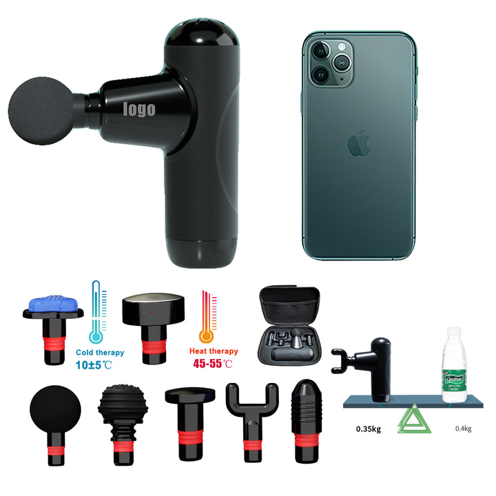 Portable Mini Muscle Massage Gun - Smart &amp; Silent