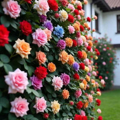 Discover the Beauty of Mixed Rose Seeds - 200 Heirloom & Rare Varieties for Your Home Garden, Non-GMO & Easy to Grow!